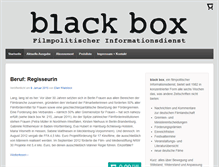 Tablet Screenshot of blackbox-filminfo.de